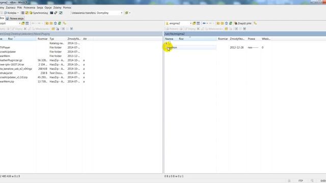 Wgrywanie pluginów do nBoxa z Enigma2 przez FTP смотреть онлайн