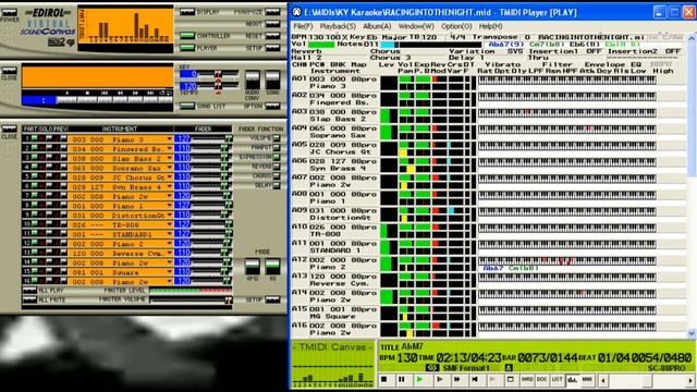 【MIDI】YOASOBI - Racing Into The Night | Roland Virtual Sound Canvas смотреть онлайн