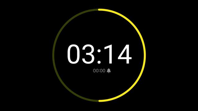 6 Minute 30 Second Countdown Timer with Alarm / iPhone Timer Style смотреть онлайн