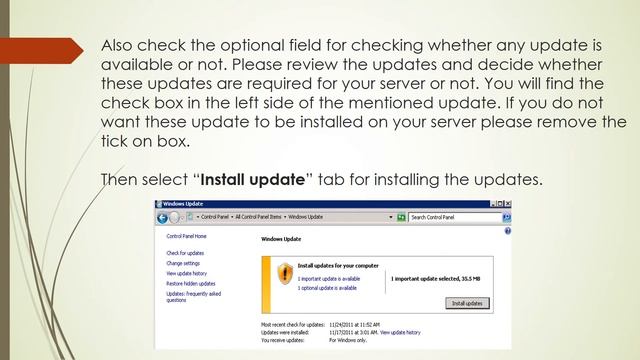 Server Patching & Updating смотреть онлайн