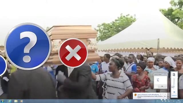 Dancing Funeral Meme: Windows 7 Version! смотреть онлайн