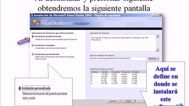 Instalación de Visual Studio 2005 смотреть онлайн