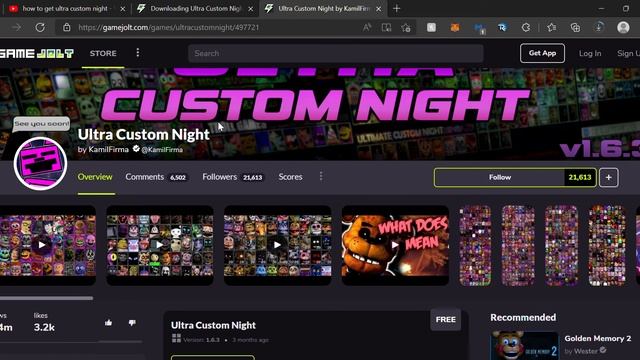 how to get ultra custom night 2022/2021 смотреть онлайн