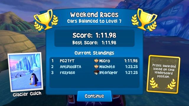 Glacier Weekend Race | Android Game Play2021 | Beach Buggy Racing 2 #21 смотреть онлайн