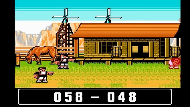 Nekketsu Street Basketball. Four games vs Florida. Android. Emulator Super8Pro. смотреть онлайн