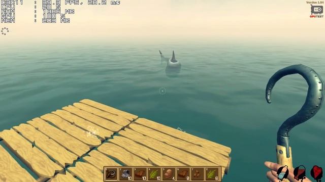 Intel HD 4600 Gaming | Raft Gameplay & Frame Rate смотреть онлайн