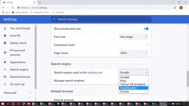 How to add DuckDuckGo to Google Chrome as a default in 2021 смотреть онлайн