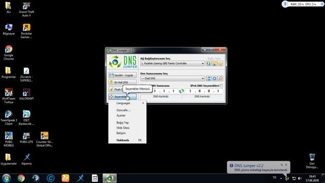 En iyi Dns Hangisi ? DNS Hız Testi Ping testi w/ DNS Jumper IPv6 Dns Support A101 Aktüel смотреть онлайн