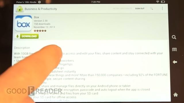 The New Good e-Reader Android App Store смотреть онлайн