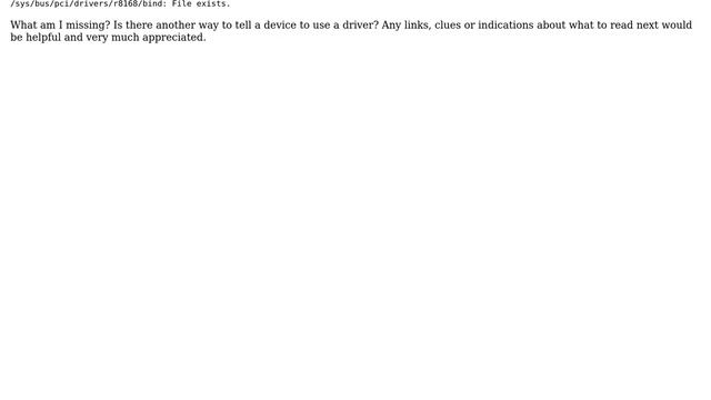 Unix & Linux: How to make Realtek nic use r8168 driver? смотреть онлайн