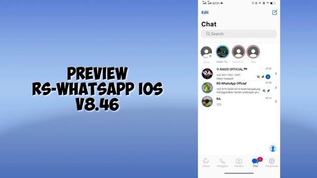 RS-WhatsApp iOS V8.46 | Terbaru 2020 | Free Download смотреть онлайн
