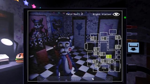 FOXY AND CANDY PLAY: Five Nights at Candy's Remastered (Night 2) смотреть онлайн