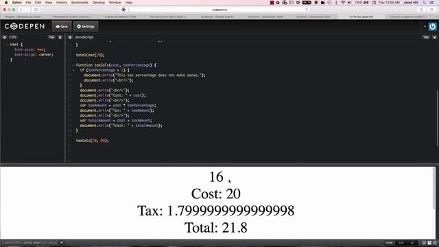 Intro to JavaScript: Creating functions in JavaScript смотреть онлайн