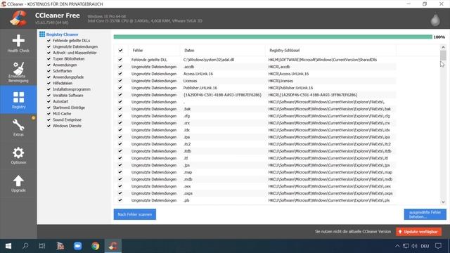 Programme zur Bereinigung des Festplattenspeichers und des Registers von Windows 11,10, 8, von Müll смотреть онлайн