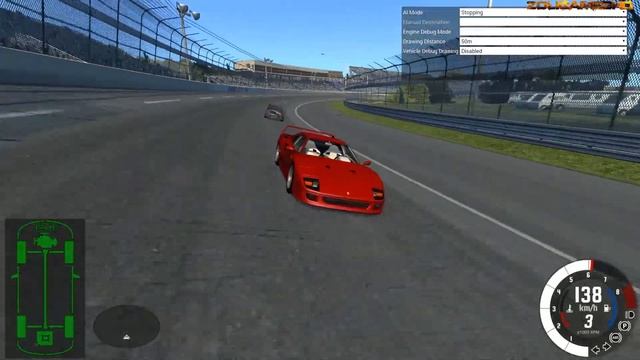 BeamNG Drive: Akron Motor Speedway Nascar/ Indycar Racetrack Review / Test Drive with Crash смотреть онлайн
