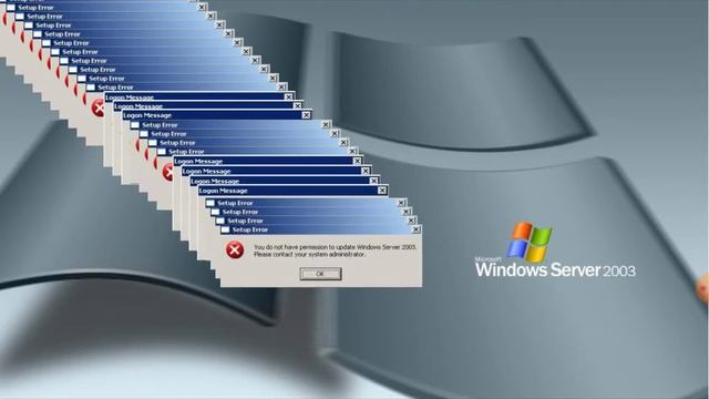 Windows server 2003 Crazy error prewiev смотреть онлайн