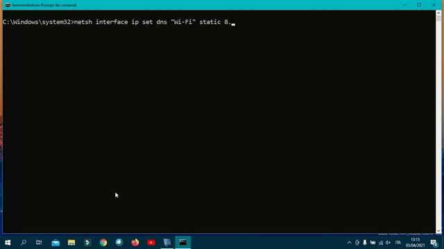 Cambiare Server Dns da Cmd di Windows10 смотреть онлайн