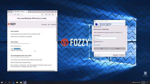 How to connect to Windows VPS via RDP (Windows) смотреть онлайн