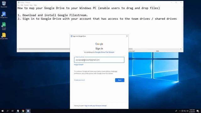 How to Map Google Drive in Windows смотреть онлайн