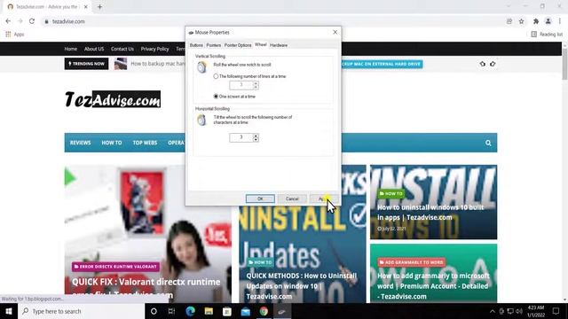 How to fix Mouse Wheel Scrolling Problem | Mouse wheel scroll not working | eTechniz.com 👍 смотреть онлайн