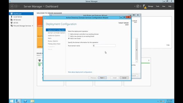 Windows Server 2012 Active Directory Kurulumu (Domain Controller) смотреть онлайн