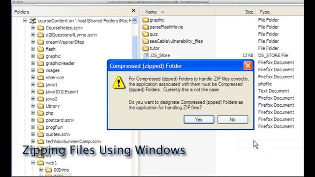 Zipping files in Windows 7 смотреть онлайн