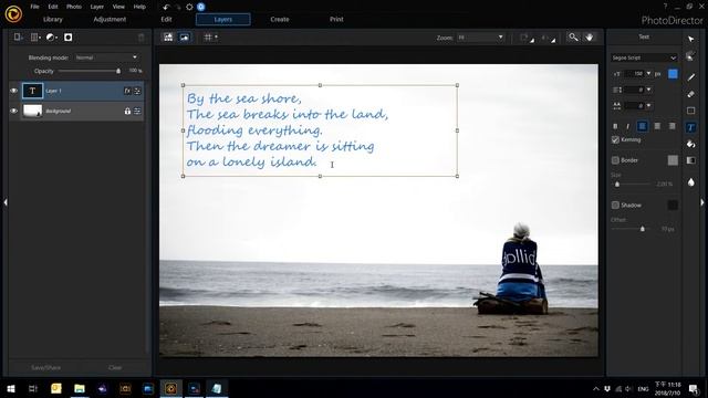 PhotoDirector - Add Text to Your Photo | CyberLink смотреть онлайн