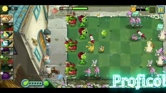 PvZ 2 Custom Levels: Spring Pack смотреть онлайн