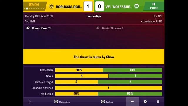 Football Manager Mobile 2019 | Карьера за Боррусию Дортмунд №8 | Конец дебютного сезона. смотреть онлайн