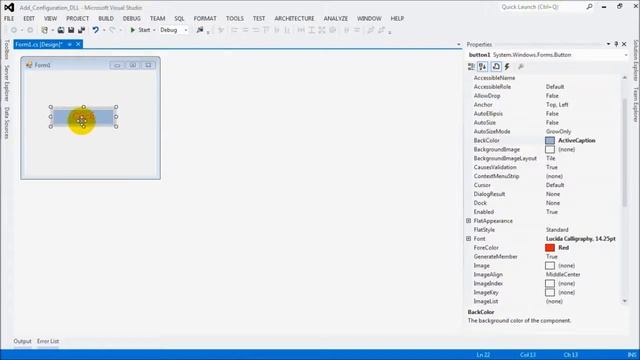 Add Configuration dll file Into Window Form Application смотреть онлайн