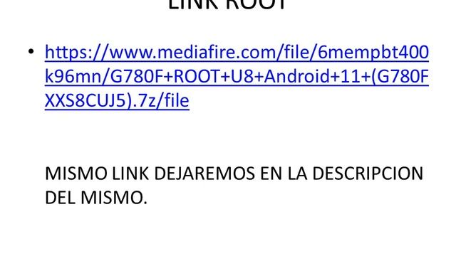 REPARACION F4 G780F ROOT U8 Android 11 смотреть онлайн