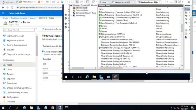 🚀como CONFIGURAR respuesta de PING en una VM de AZURE 2019 смотреть онлайн