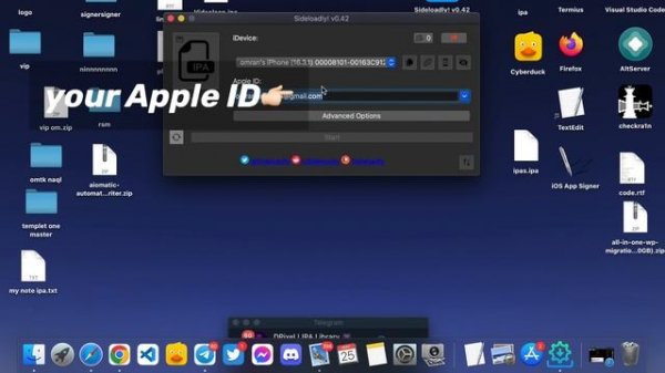 sideloadling IPA For MAC sideloadly No (Jailbreak Devices)