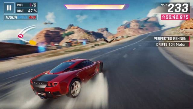Asphalt 9: Weekly Challenge (Top 1 Windows) - Desert Life (1:25.735) смотреть онлайн