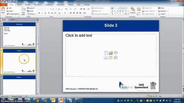 HOW TO Promote and demote title and body text in PowerPoint 2010 смотреть онлайн