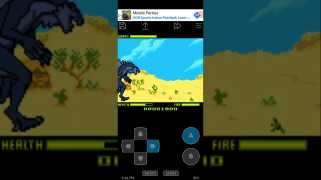 Godzilla The Series Monster Wars On Game Boy Color Emulator смотреть онлайн