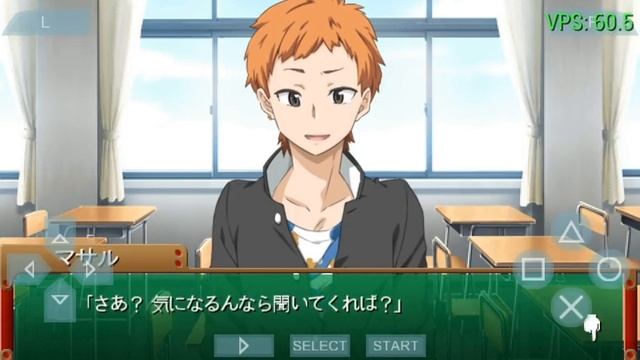 PPSSPP v0.7.6 (r266) - Kirameki School Life SP The Wonder Years - Prologue смотреть онлайн