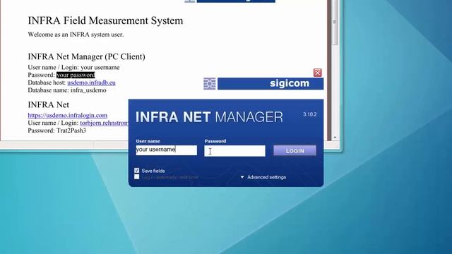 New User INFRA Net Manager Login смотреть онлайн