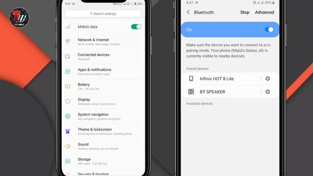 Share Internet Via Bluetooth Android Phone | Share WIFI Mobile to Mobile смотреть онлайн