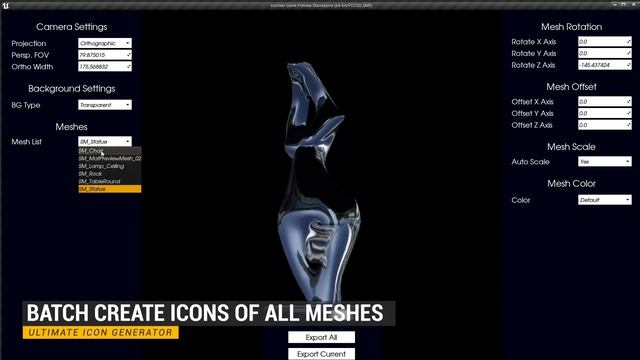 Unreal Engine Marketplace - Ultimate Icon Generator смотреть онлайн