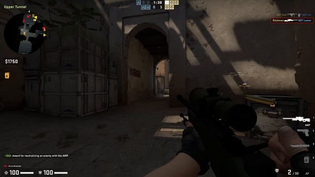 Counter-Strike Global Offensive - CS GO play Offline (Dust2) With Bots смотреть онлайн