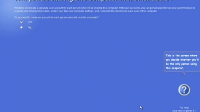 Windows XP OOBE смотреть онлайн