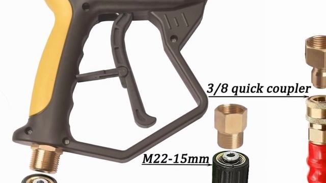 High Pressure Washer Gun with Foam Cannon #watcherguns #watchergun #washing #carwashing смотреть онлайн