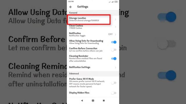 How To Change SHAREit Storage Location Sd Card and Phone Memory SHAREit General Settings смотреть онлайн