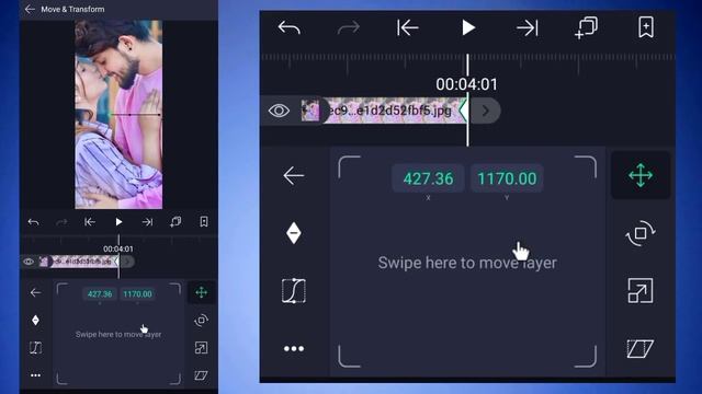 4K+ Full Screen Trending Photo slide alight motion|| Moving Photo Video Editing|| Vinit sah смотреть онлайн