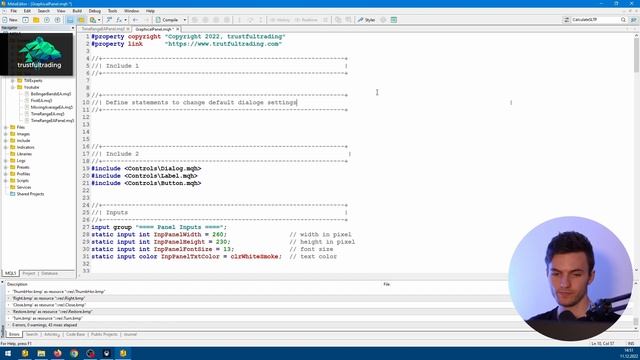 How to create a graphical panel in mql5 | Part 2/2 смотреть онлайн