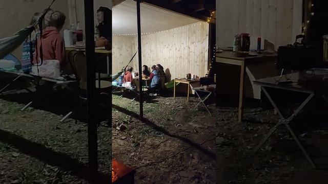 испытываем недостроенную беседку #беседка #беседкасвоимируками смотреть онлайн