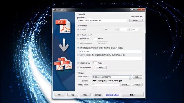 A PDF Splitter - Split a PDF File into Multiple PDF Files смотреть онлайн