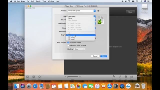 How to scan using the HP Easy Scan смотреть онлайн