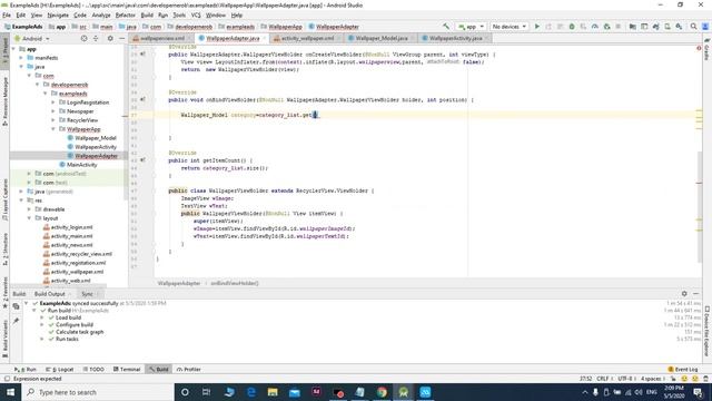 Make Wallpaper App In Android Studio part 4 смотреть онлайн